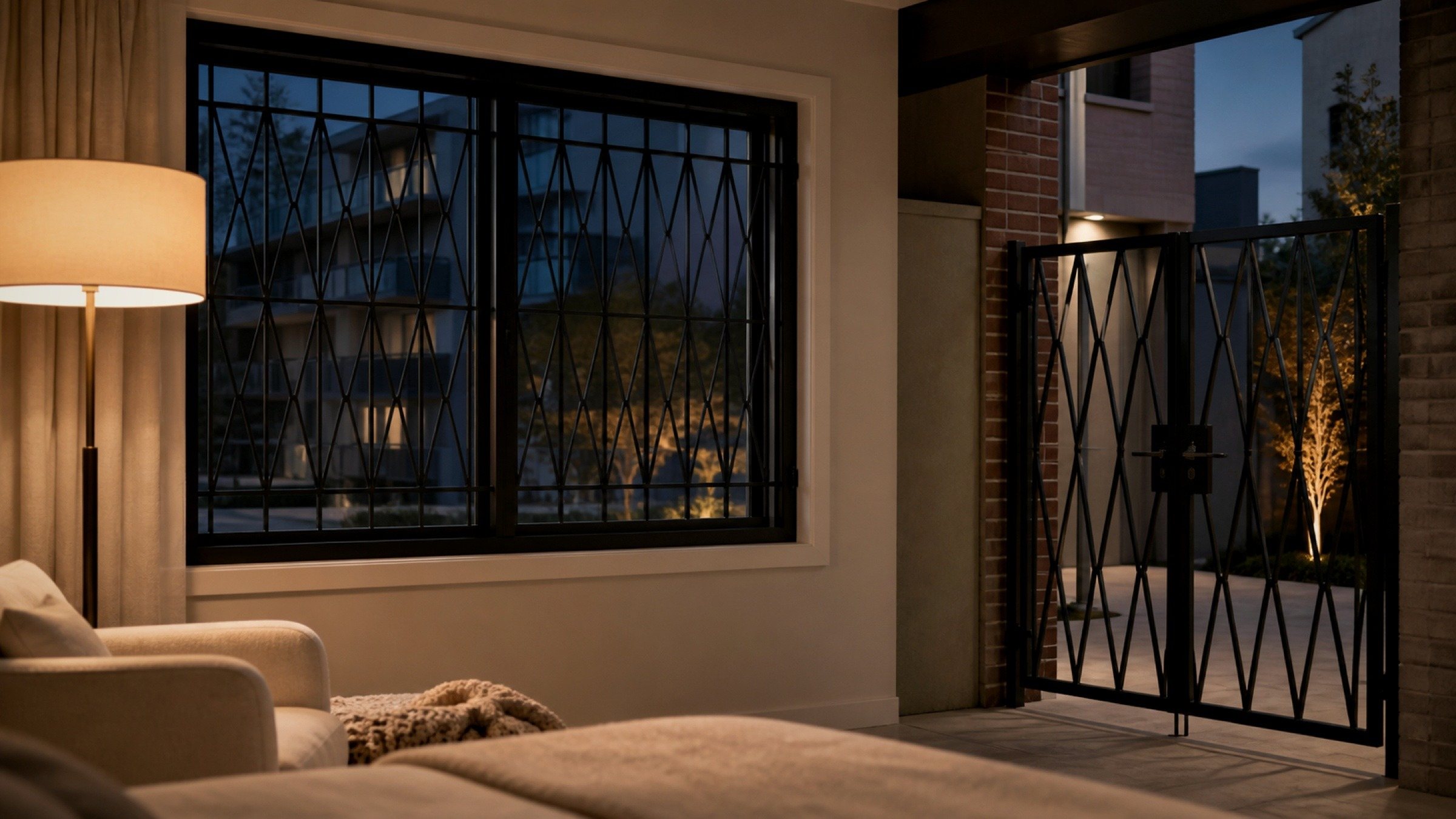 Window bars measured to the opening, not the other way around.